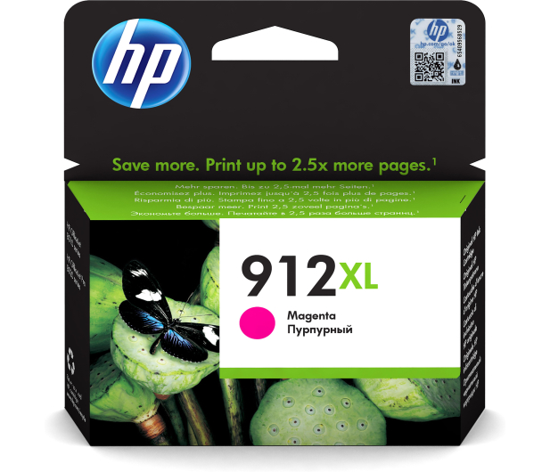 HP 912XL magenta do 825str. Instant Ink - 512262 - zdjęcie 2